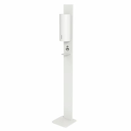 3180-COLONNE de support POUR DISTRIBUTEUR AU SOl, BLANC