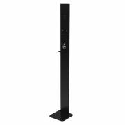 3181-COLONNE de support POUR DISTRIBUTEUR AU SOl, noir