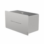 4070-LOKI DISTRIBUTEUR DE PAPIER TOILETTE 2 ROULEAUX STANDARD, Acier inox