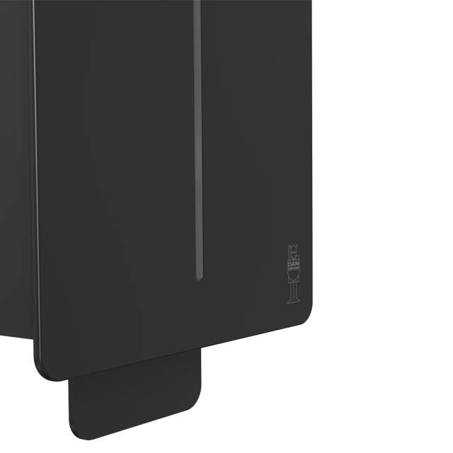 LOKI distributeur, savon mousse/désinfectant, manuel, noir