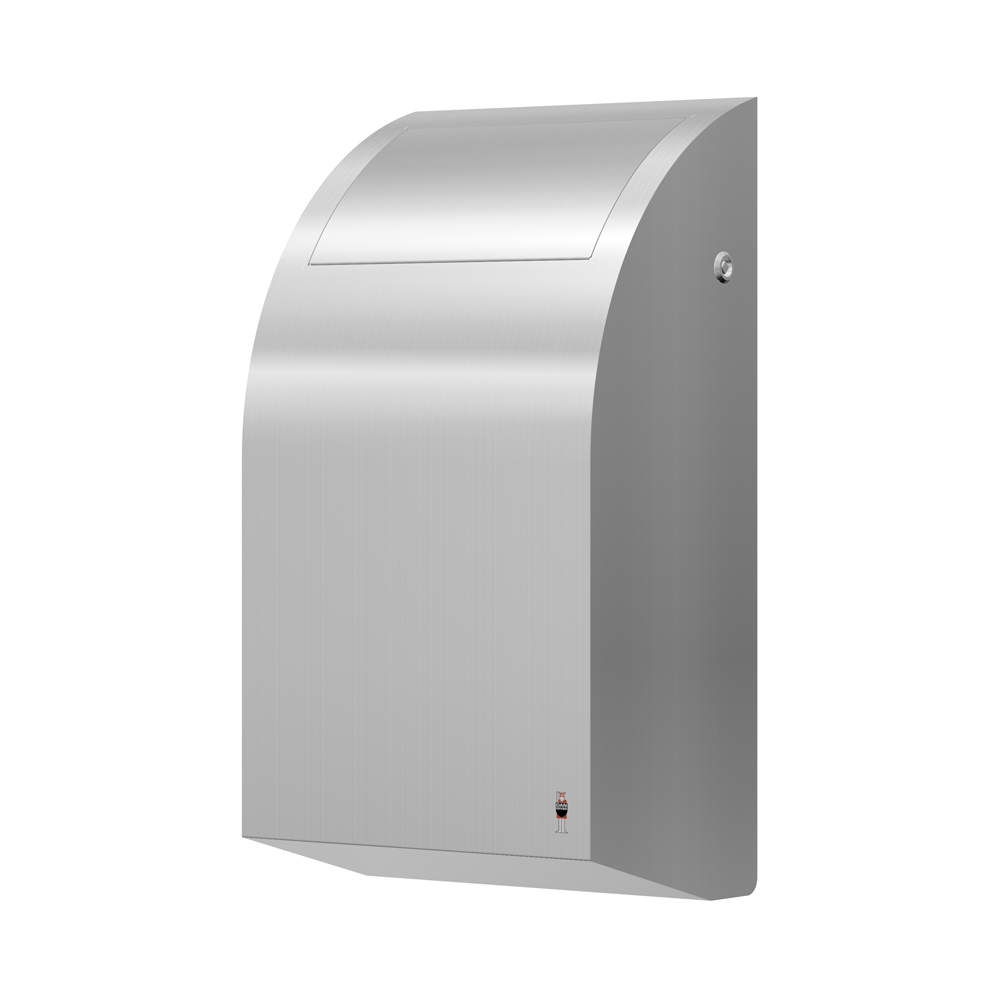 STAINLESS DESIGN poubelle, 30L