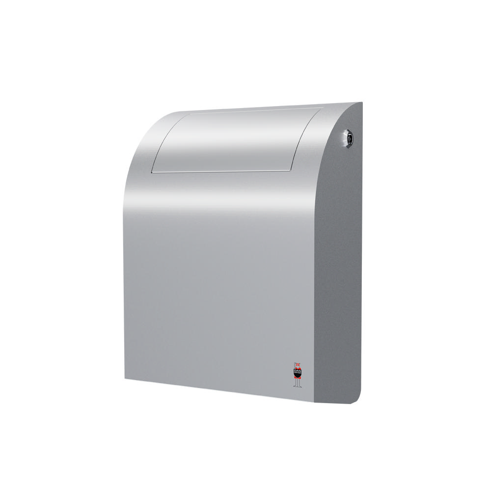 STAINLESS DESIGN poubelle, 12L